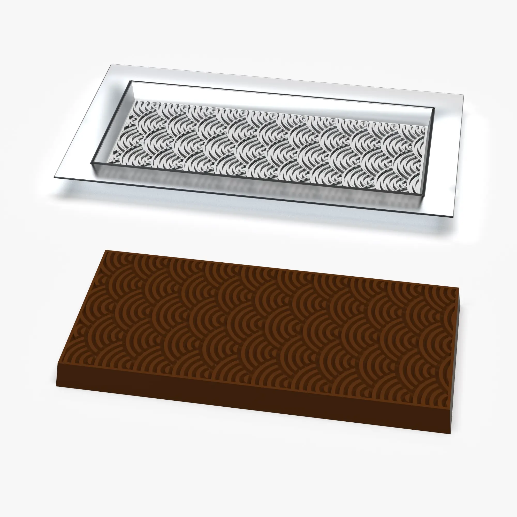 Moule Tablette Seigaiha